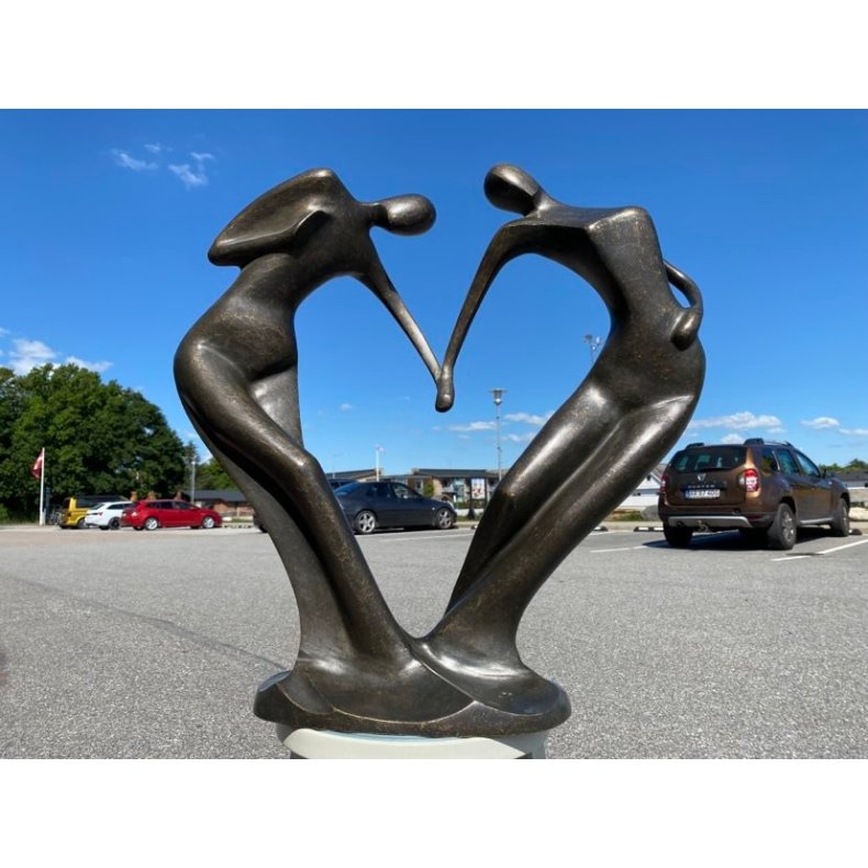 Kærlighed - Bronzefigur